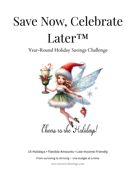 Save Now, Celebrate Later™ Year-Round Holiday Savings System (14 Holidays)