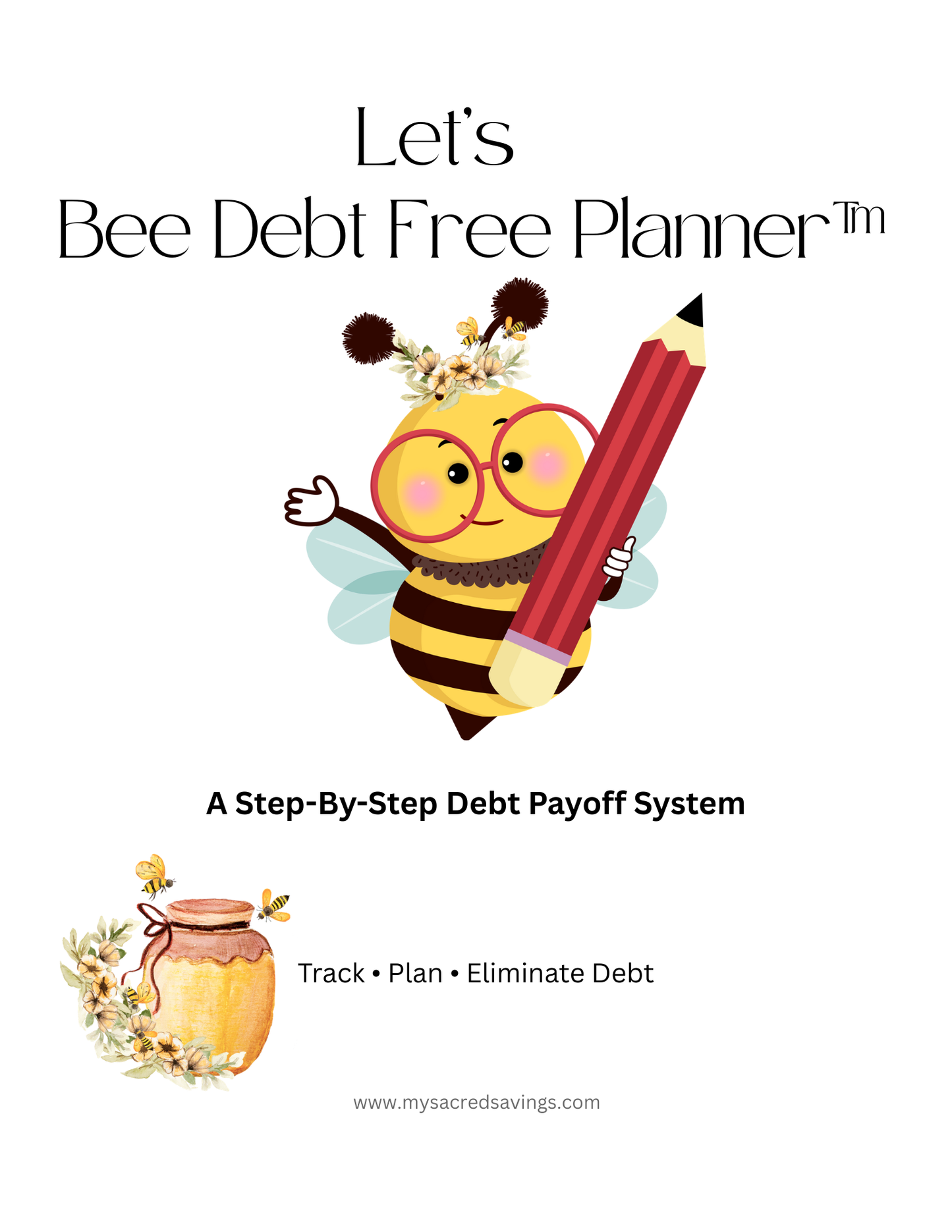 Debt Payoff Tracker – 50 Page Printable Debt Free Planner